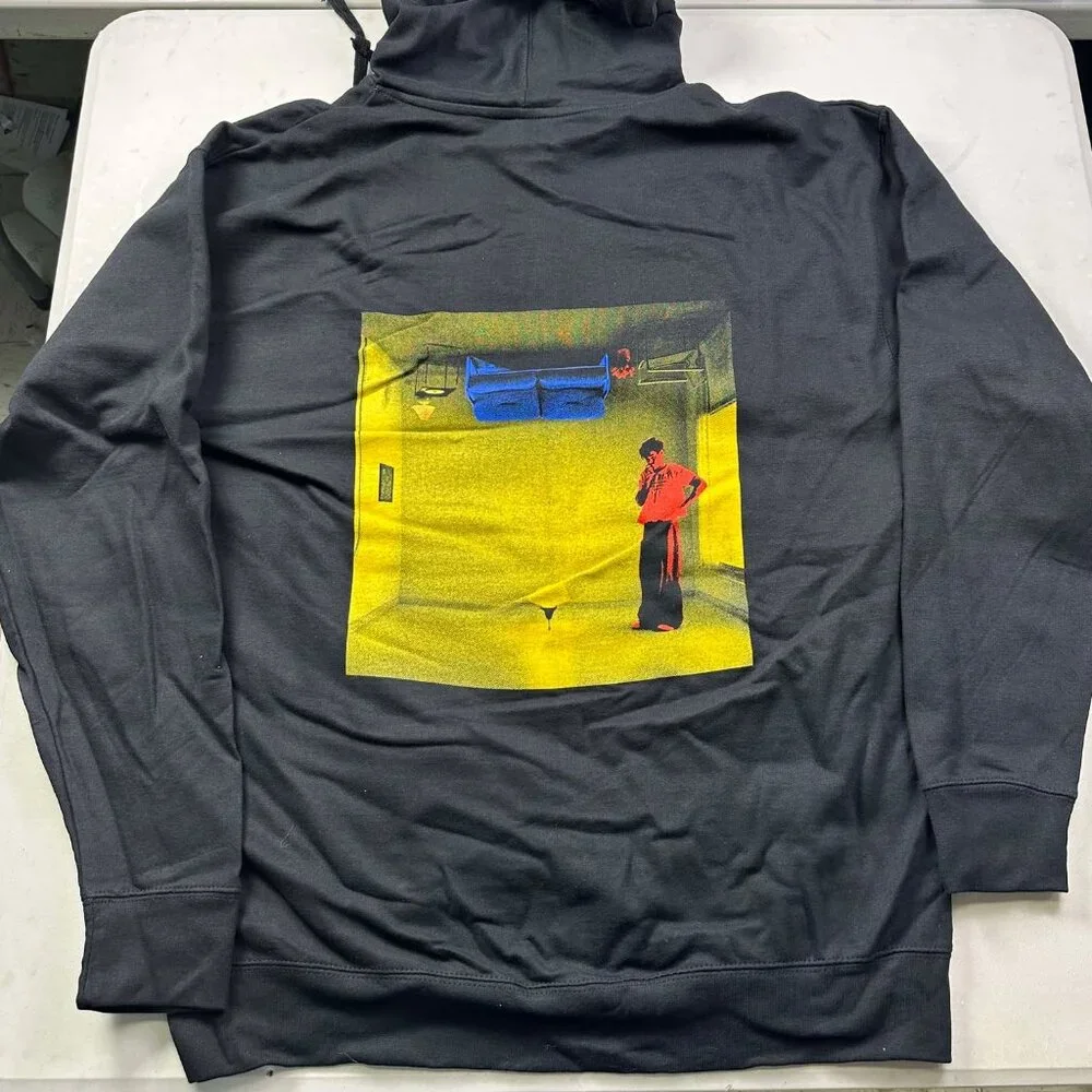 Harry Styles 2022 Harry’s House Album Merch Black Pullover Hoodie Sweatshirt - Picture 2 of 3
